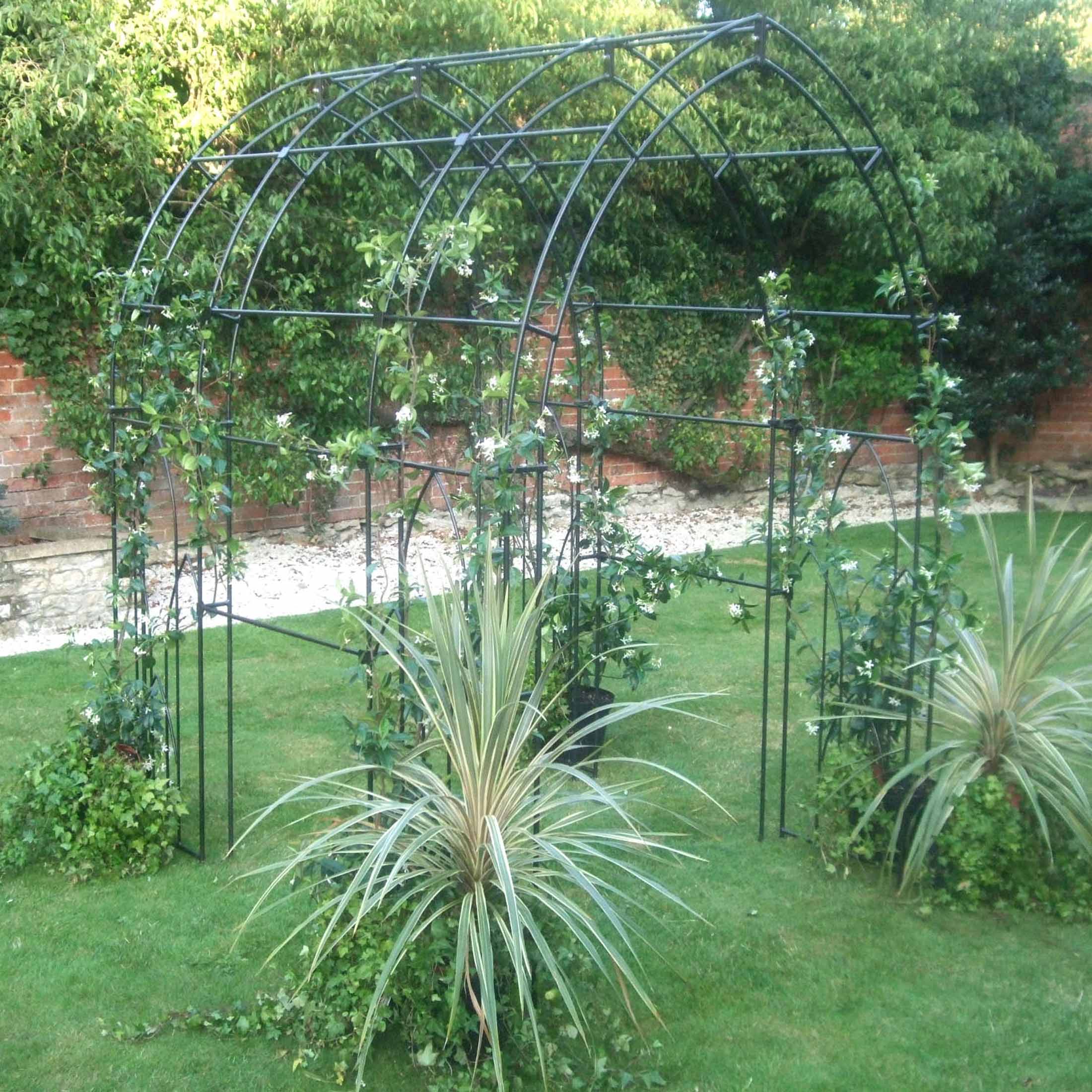 Gothic Tunnel Steel Garden Arch - The Orchard Home and Gifts